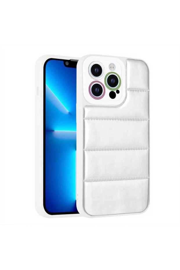 iPhone 12 Pro Compatible Camera Protected Aihttgli Colorful Tgco Hopscotch Case-Silver