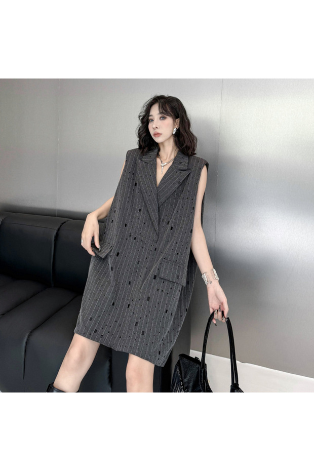 Street Style Ripped Dress