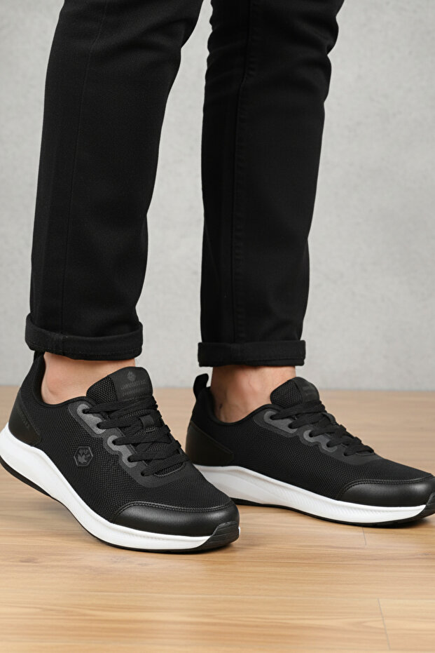 Mr-1380 Black Unisex Comfort Casual Sneaker Shoes