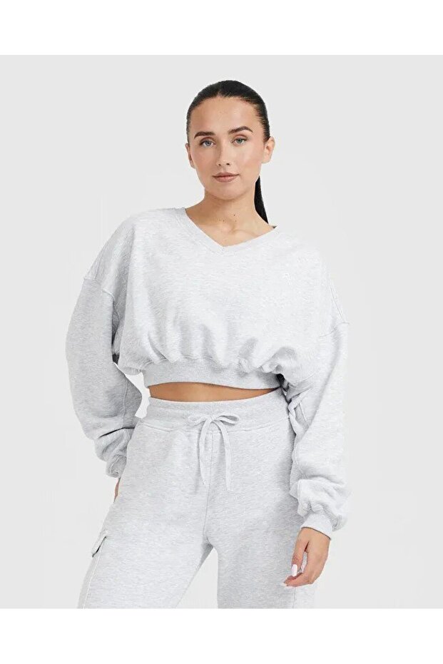 Oneracti̇ve Sweatshi̇rt Gray Melange