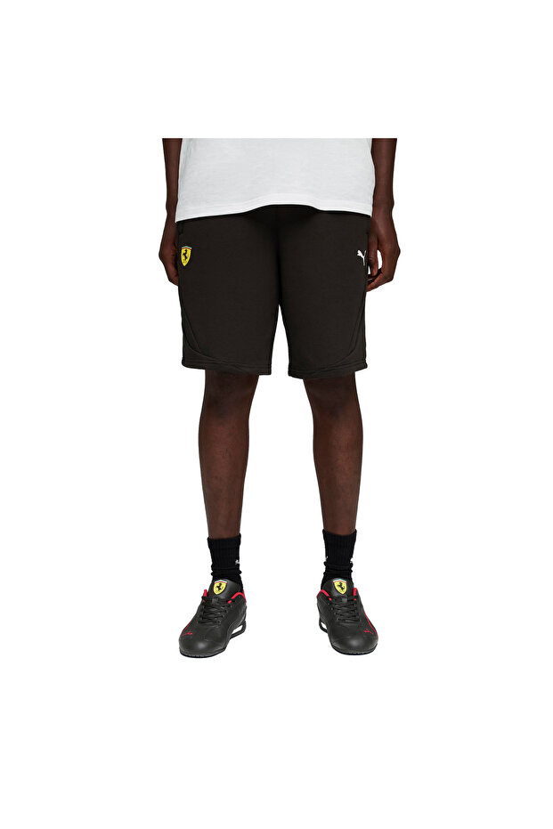 Ferrari Pm1 Men's Black Casual Style Shorts 63424501