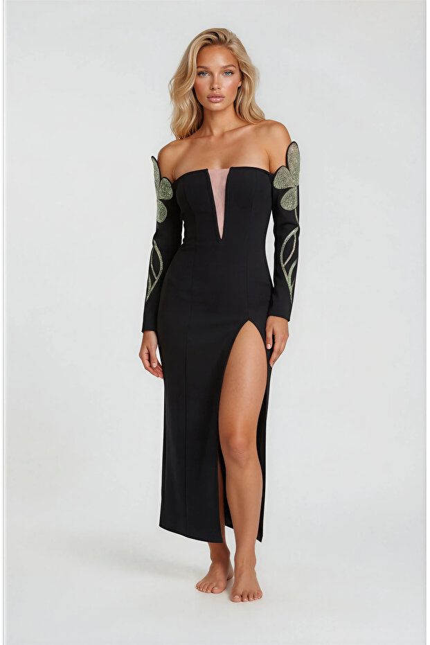Rochie Strasuri Neagra