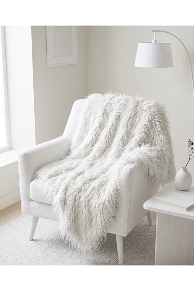 Napoli Plush Sofa Cover Luxury Sofa Cover Furry Sofa Cover 150X100