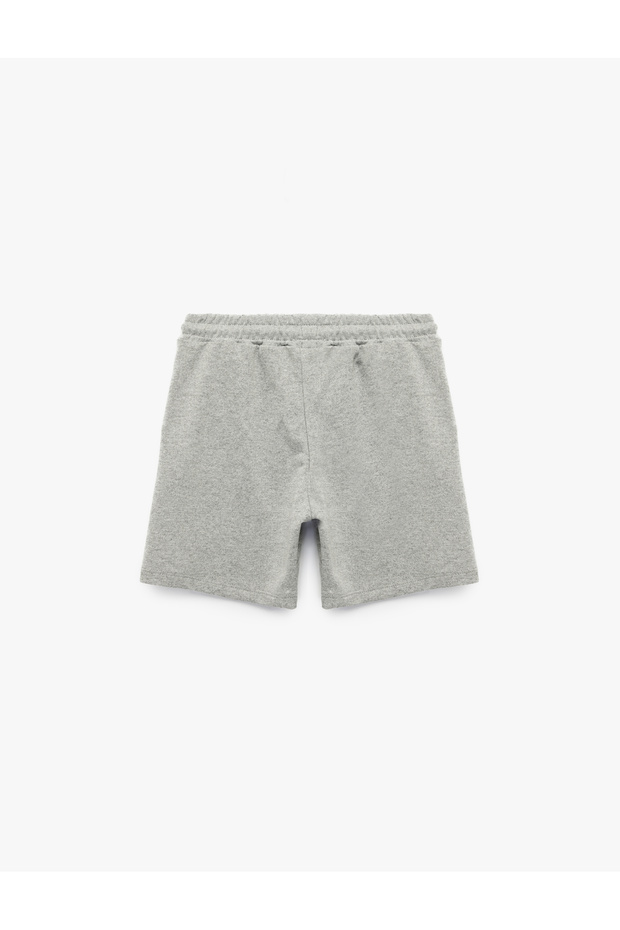 Basic Shorts with Belted Laces and Pockets - 2