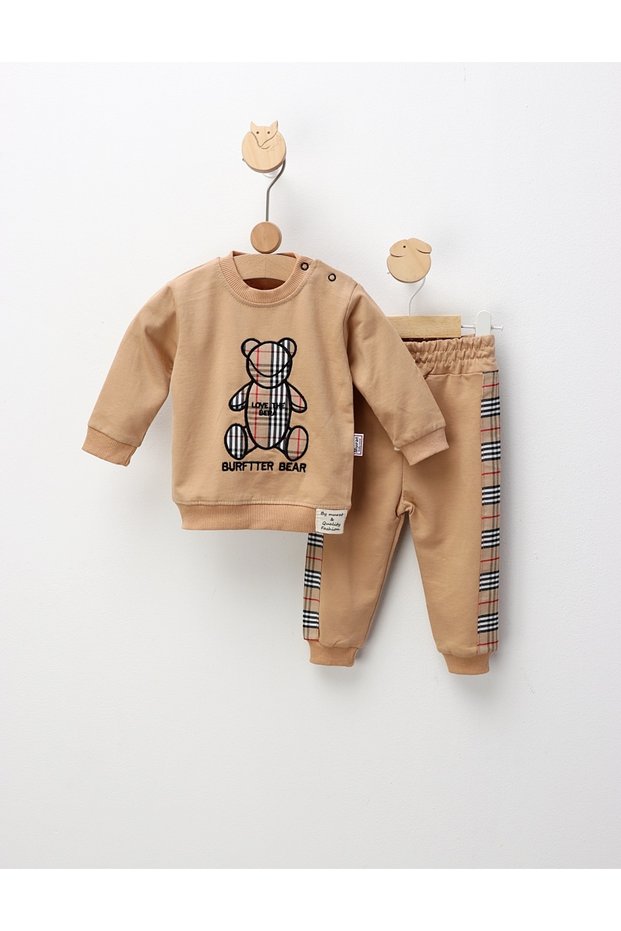 Compleu Burftter Love Bear, bej