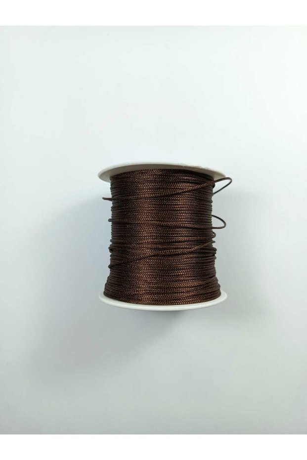 1 mm 100 Meters Cinnamon Coffee Color Parachute Cord Macrame Bracelet Cord Necklace Jewelry Design