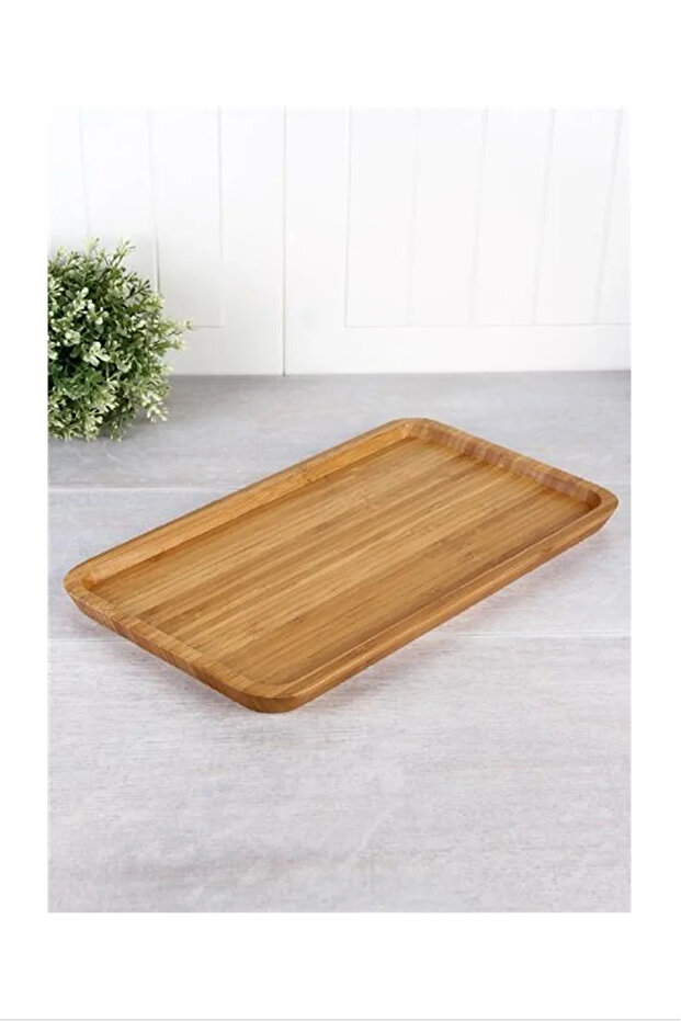 صحن تقديم من الخيزران بحجم 25x14 Royaleks-PP2514