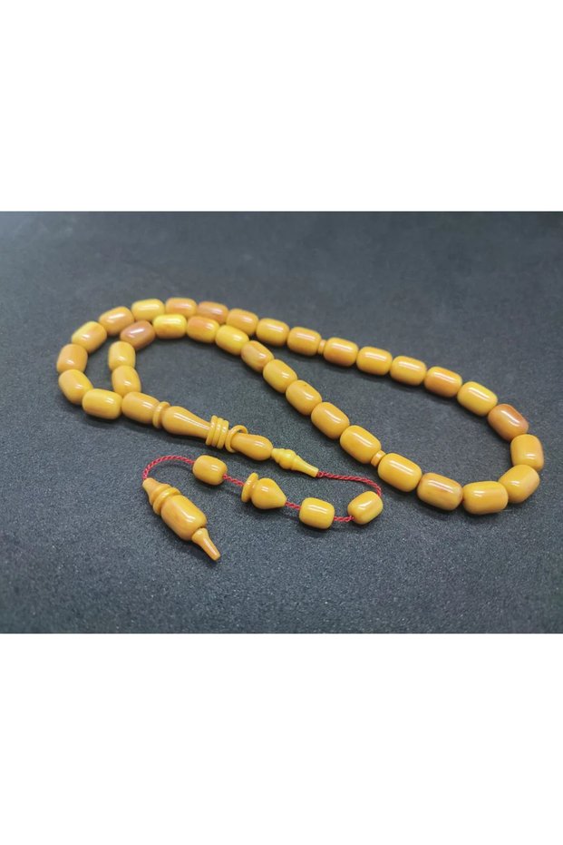 Ahmet Eryilmaz Masterpiece 0.6 Delim İmame Ringed Double Polished Compression Amber