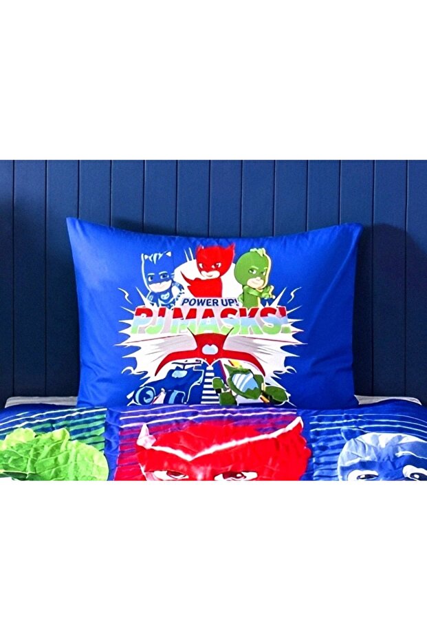Pj Masks Pillowcase 50X70 cm (1 Piece) – 100% Cotton, Fun and Comfortable
