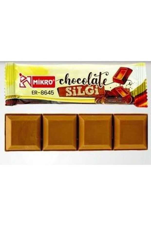 3 Pieces of Chocolate Erasers - Chocolate-Shaped Erasers That Look Like Chocolate, Individually Packaged