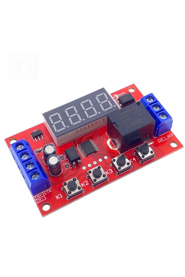 Programmable timer module with 5V relay