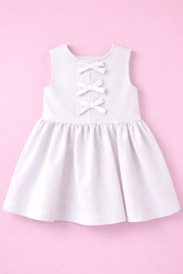 Girl's Red Princess Dress with Bow Detail Evening Dress for April 23Rd Special Occasion