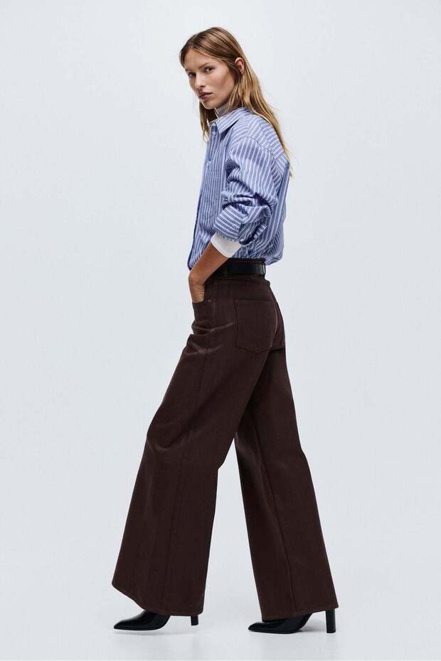 Wide High Jeans