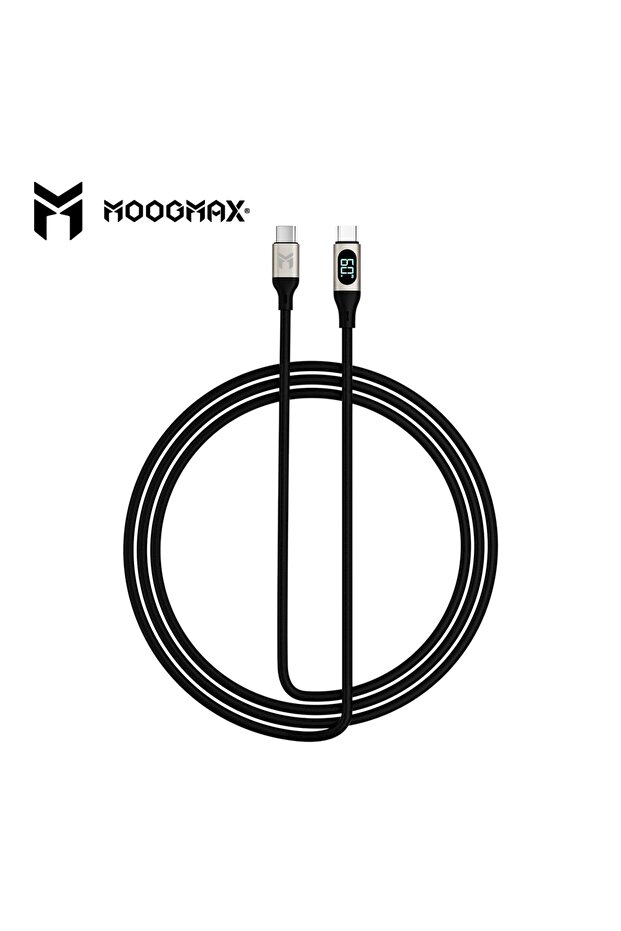 توصيله شحن تايب سي الى تايب سي-اسود -MOOG MX061-1MTYP C C