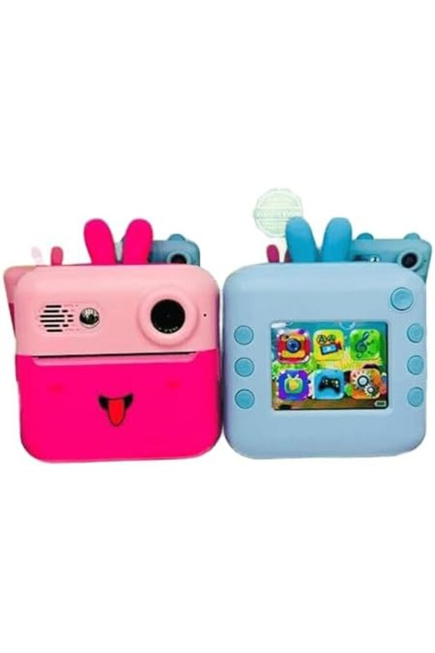 Kids Instant Print Camera, Digital Photo Camera Toy with Mini Thermal Printer