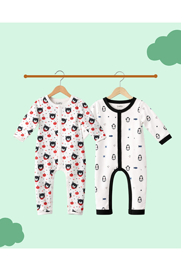 Premium 2-Piece Baby Romper Set – Soft & Comfortable