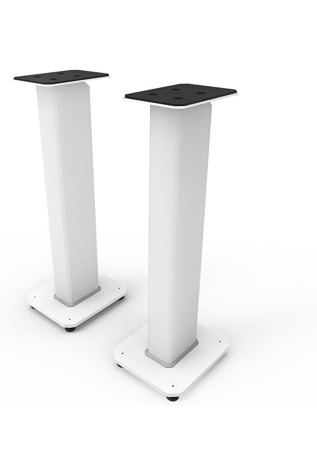 SX30W Universal Fillable Speaker Floor Stands for Bookshelf Speakers | 30" Tall | Adjustable Is