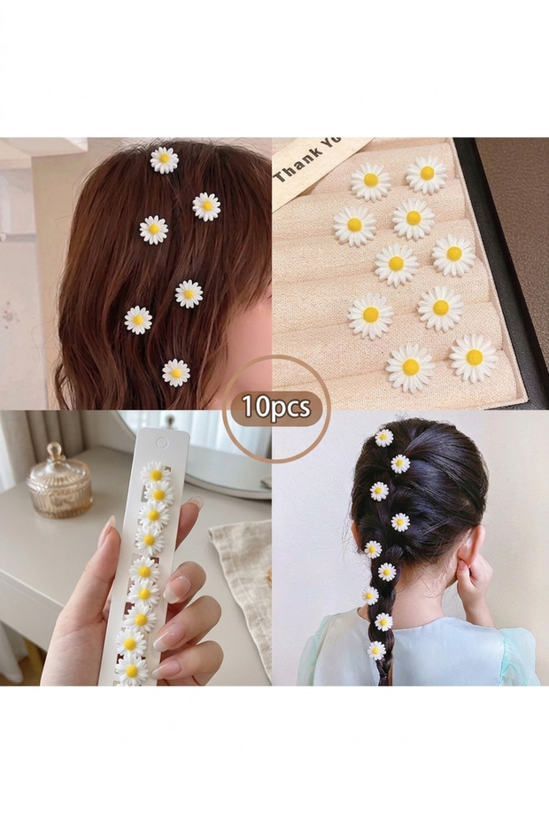 10 Pieces Hair Earrings Hair Rings