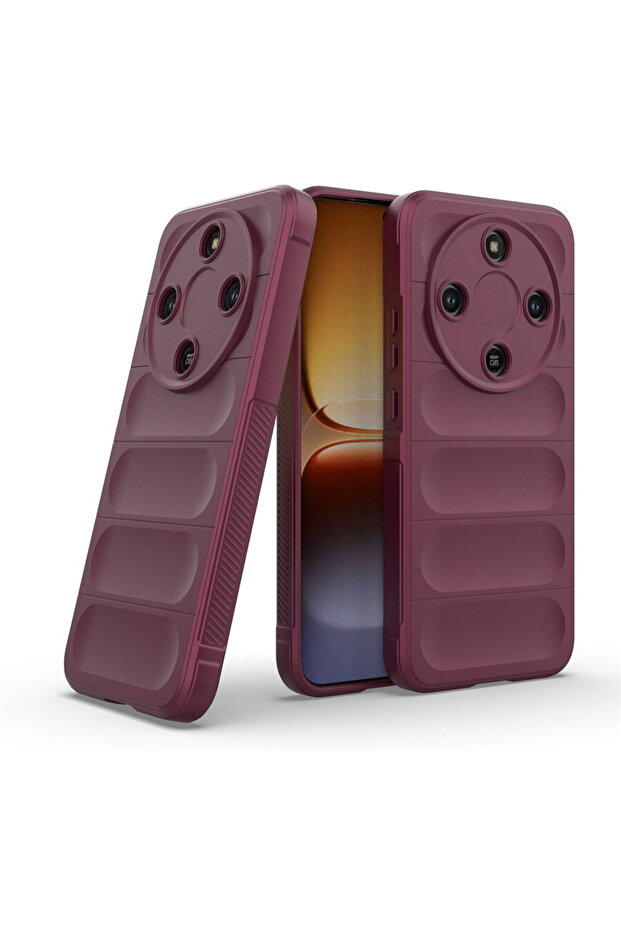 Case for Honor Magic8 Lite - Magic Shield - Bordeaux - 2