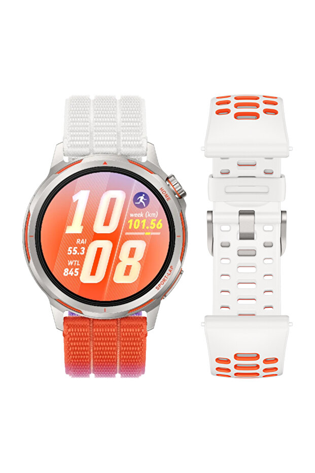 Watch GT Runner 2 Turuncu Akıllı Saat, Nabız EKG HRV Takibi, iOS Android Uyumlu, - 3