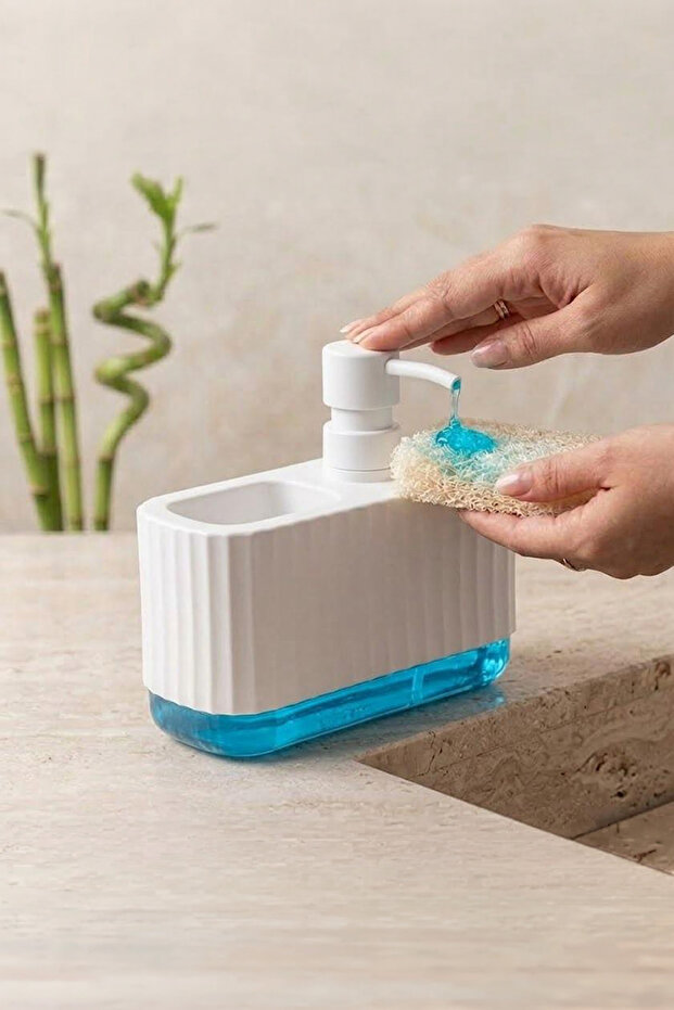 Coliseum Liquid Soap Dispenser Set Mink