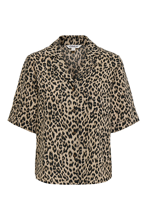Onlemmia S/S Button Shirt Pnt Women's Black Shirt - 15380053 - 5