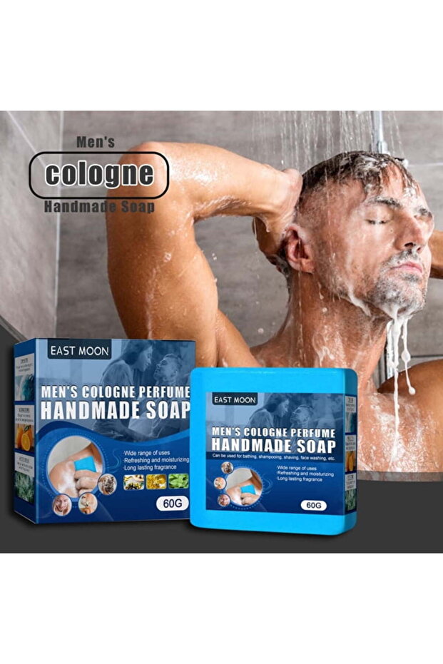 Men's Cologne Handmade Soap Clean Bath Soap 60g