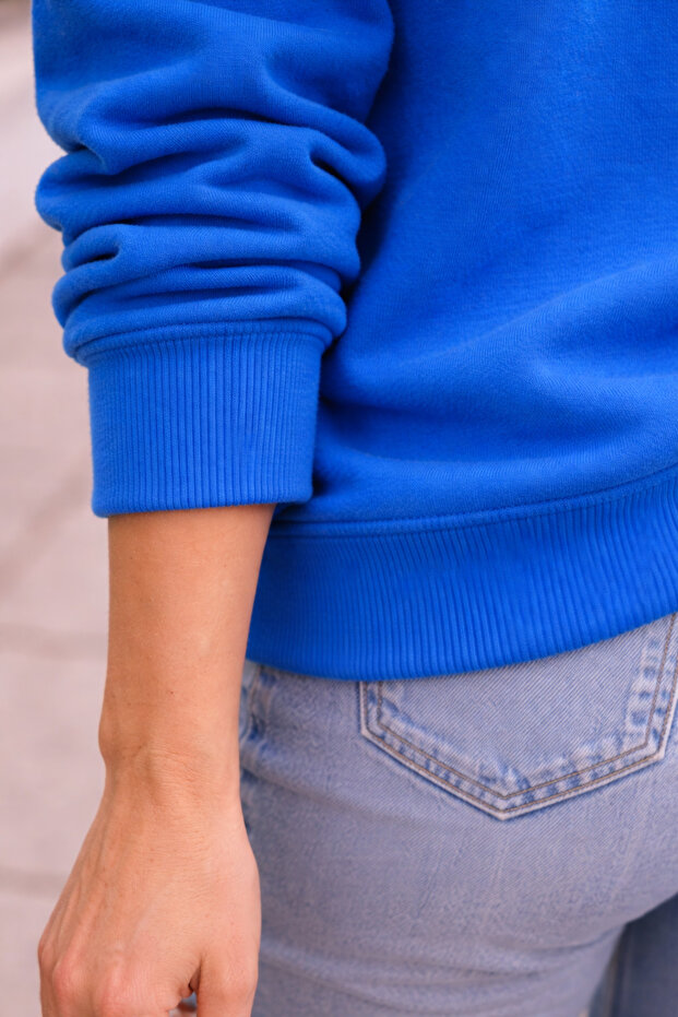 Unisex Basic Crew Neck Sweatshirt - 4