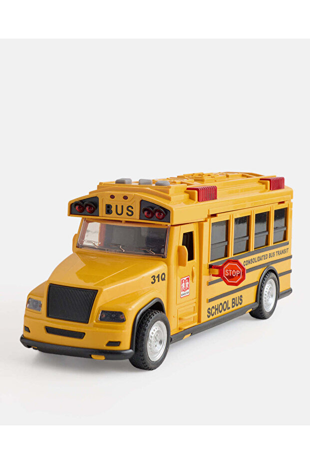 Kids Yellow School Bus Toy