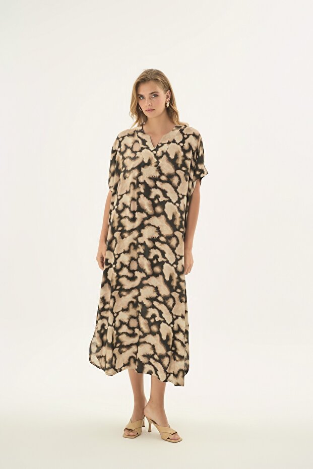 21476 Women's Oversize Long Dress