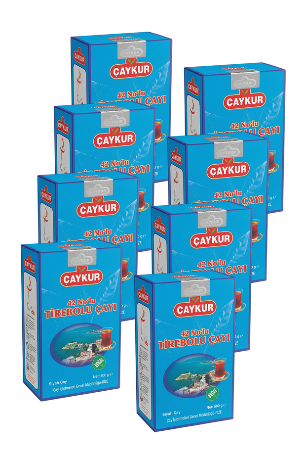 No. 42 Tirebolu Bulk Tea 500 Gr. Pack of Eight