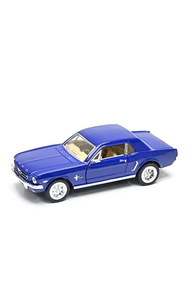 1:38 Scale Door Openable Pull Back Action 1964½ Ford Mustang Diecast Metal Alloy Toy Car