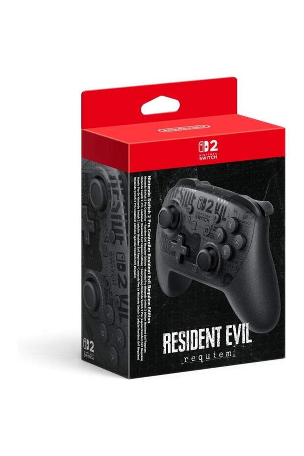 Nintendo Switch 2 Pro Controller Resident Evil Requiem Edition