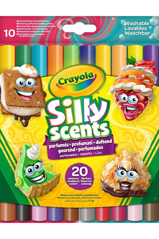 Silly Scents Scented Markers, 10 Count