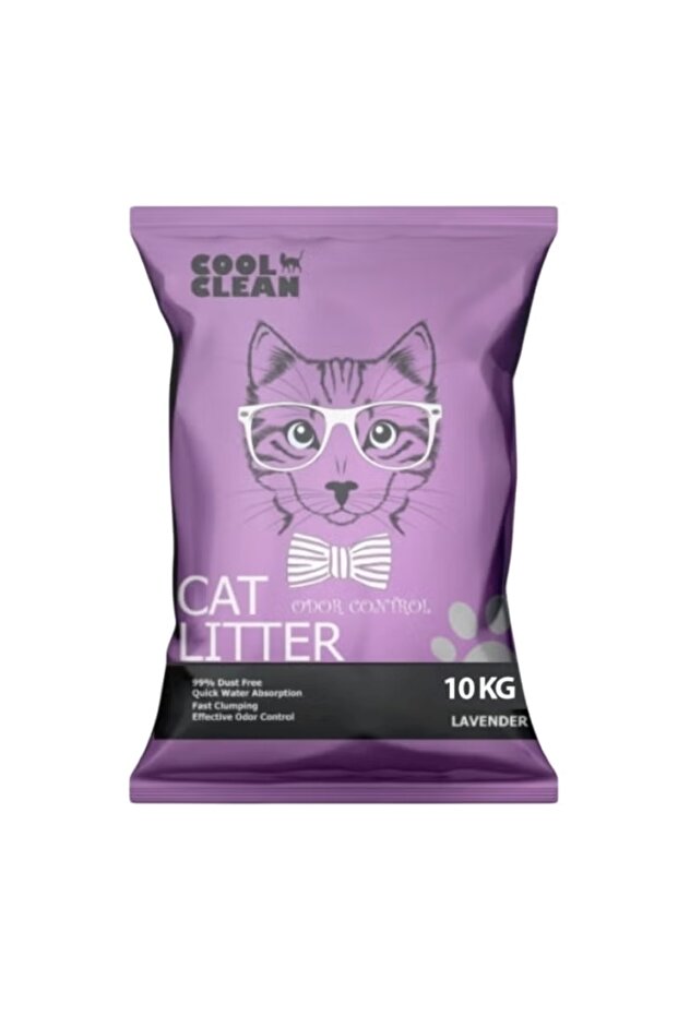 Cool Clean Clumping Cat Litter Lavender 10kg