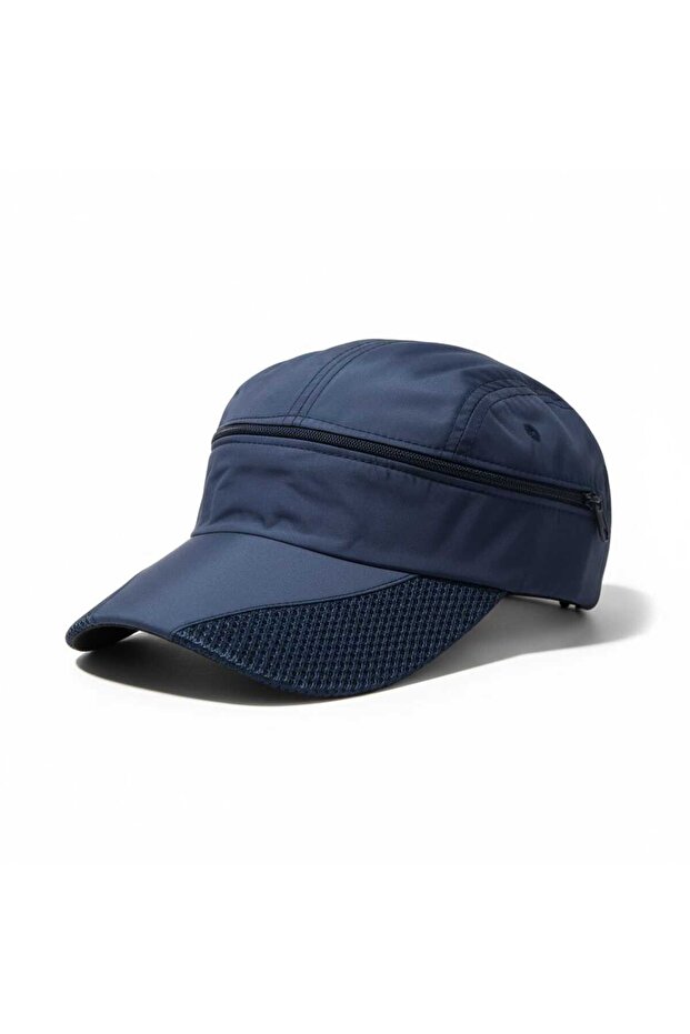Șapcă unisex cu micro-fermoar - 1