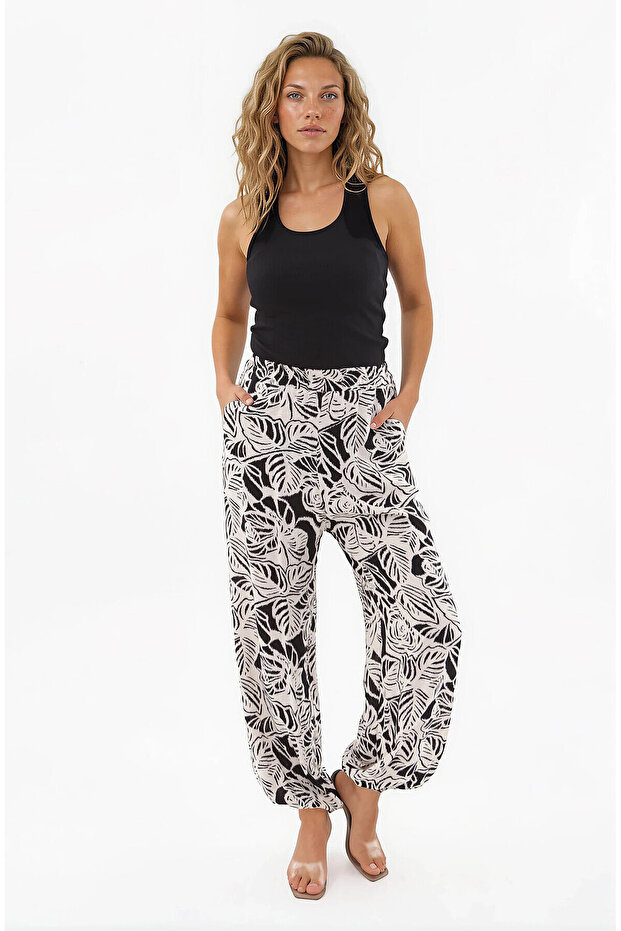 Patterned Shalwar Trousers - 2