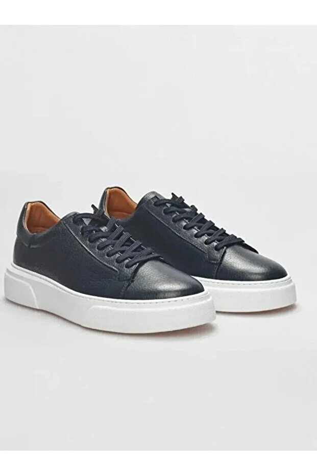 Orgen Sheos Genuine Leather Tommy Sneaker Trend Casual Shoes