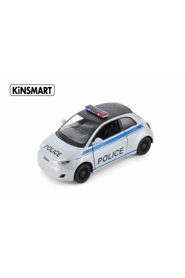 1:28 Scale Police Die-Cast Car Model with Pull Back Action and Openable Doors