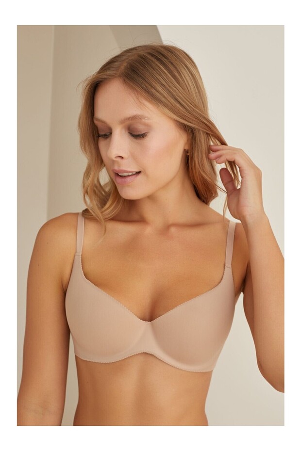 Laser Cut Seamless Bra - 2