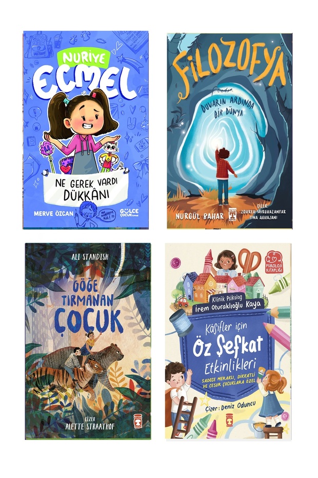 2-3-4Th Grade Reading Self-Care Activities for Explorers Nuriye Ecmel Filozofya Göğe Tırmanan Çocuk