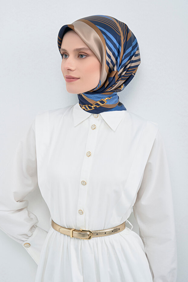 Pure Silk Sura Scarf-2026 Spring-Summer- 952100D-54