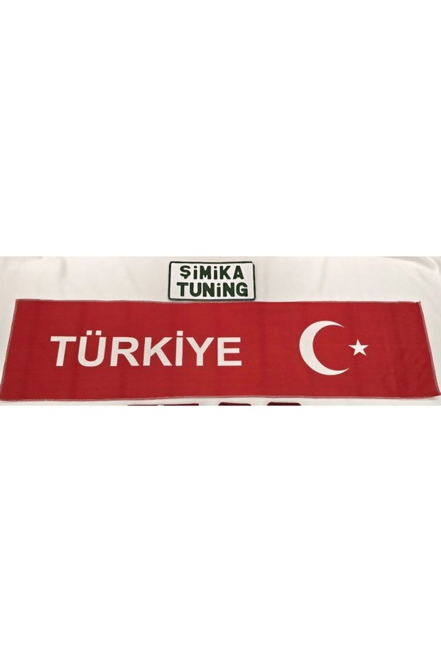 Ayyildiz Turkey Red Automobile Torpedo Towel Chest Mat