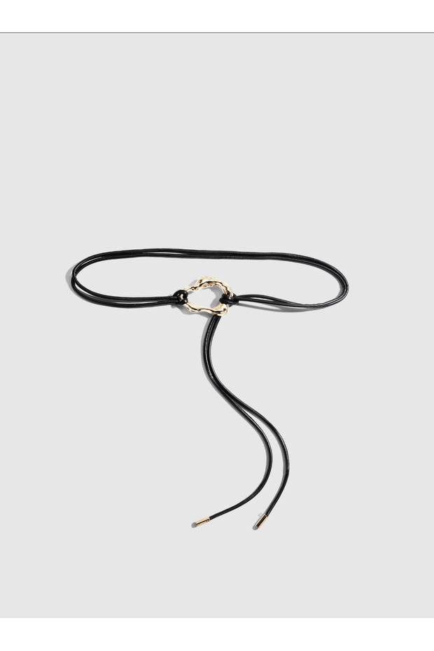 Tie-Up Rope Belt Women's Belt Trouser Belt Dress Belt Shirt Belt Coat Belt
