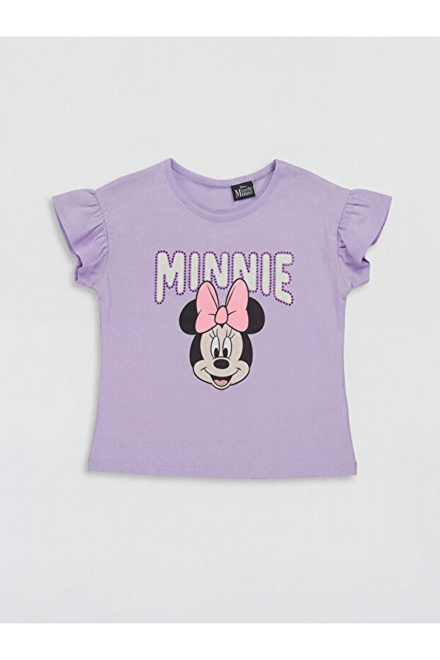 I Zero Roba Collar Cute Mouse Printed Girl's T-Shirt from Freezen Store