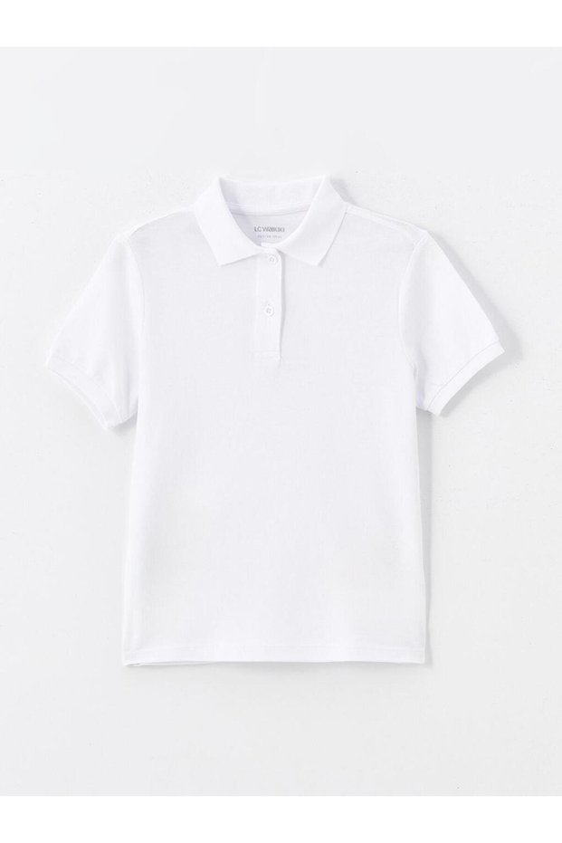 Polo Neck Girl's T-Shirt (W5)
