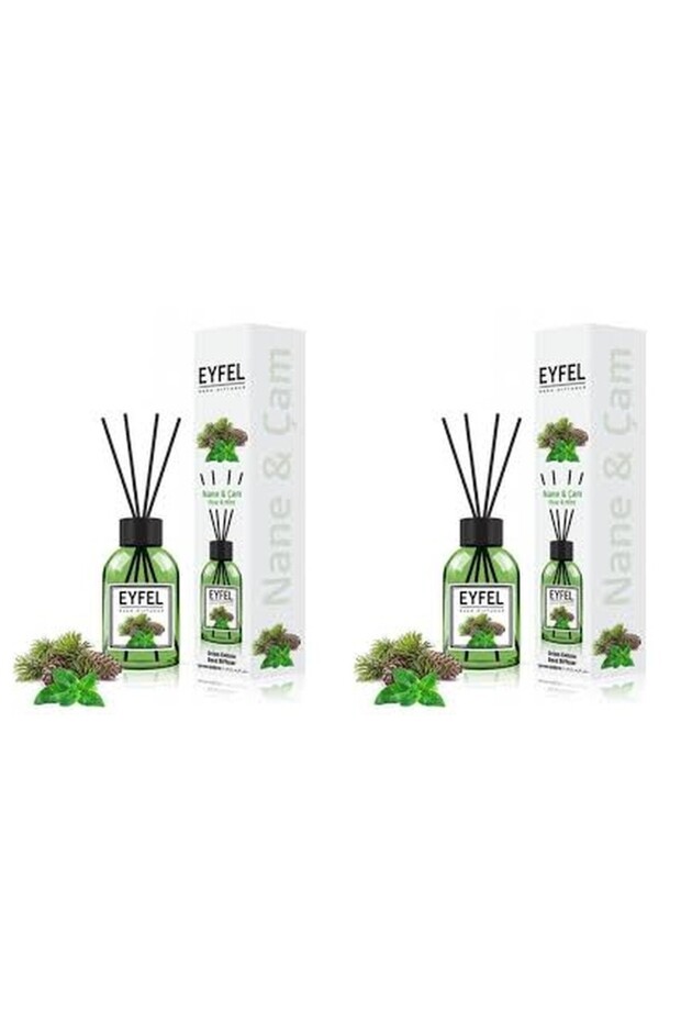 Set 2 Eiffel: 2x Pine and mint - 1