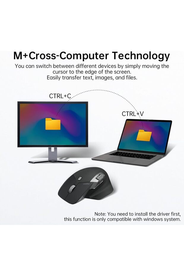 MT760L Wireless Bluetooth Mouse - 2
