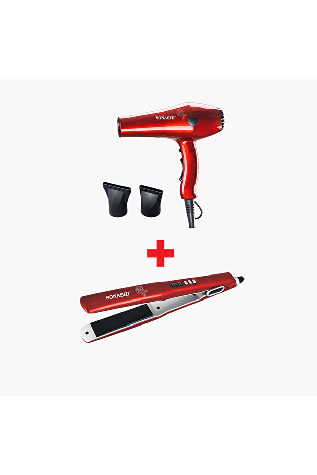 SBS-600 Professional Cordless Hair Clipper & Hair Dressing Scissors Set