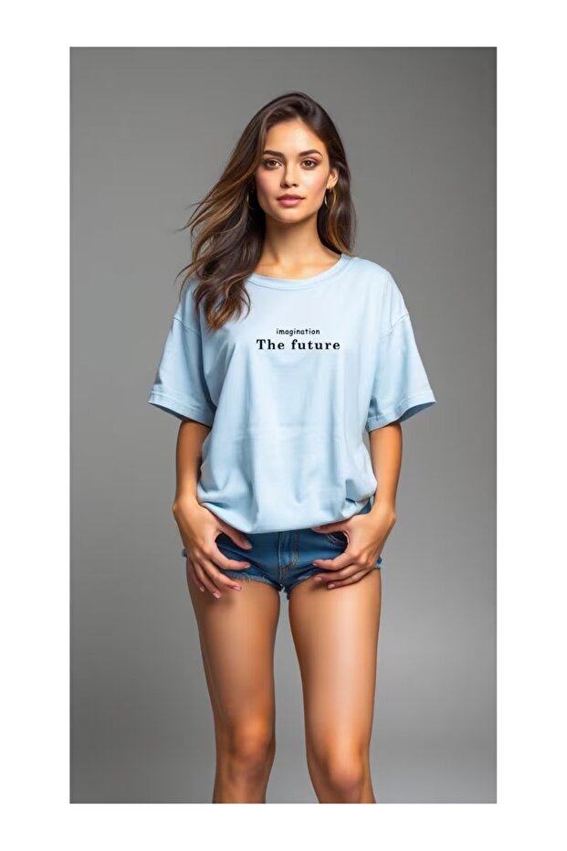 The Future Written Women's Oversize T-Shirt
